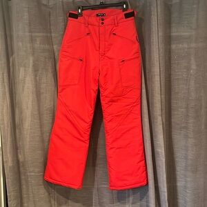 NWT Missguided Red Snow Pants